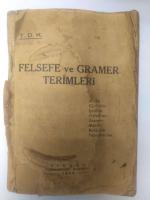 T. D. K. Felsefe ve Gramer Terimleri Felsefe ve
Gramer Terimleri 1942